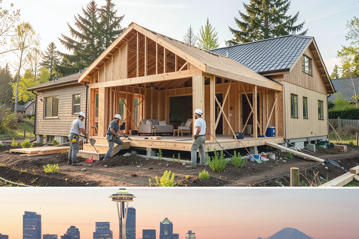 Ipe Deck Installation in Seattle, King County, WA - A dry summer install lets ipe oil finishes cure properly, though the hardwood itself tolerates installation in any season.