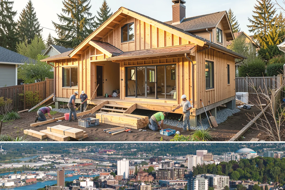 Ipe Deck Installation in Tacoma, Pierce County, WA - A dry summer install lets ipe oil finishes cure properly, though the hardwood itself tolerates installation in any season.