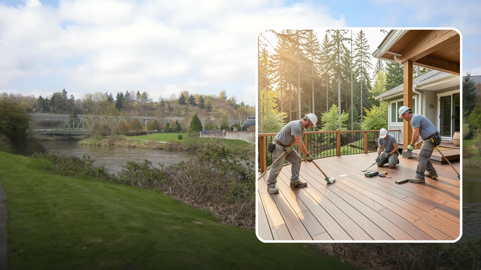 Ipe Deck Installation in Tukwila, King County, WA - Premium ipe hardwood decking that delivers exceptional density and decades of Northwest durability.