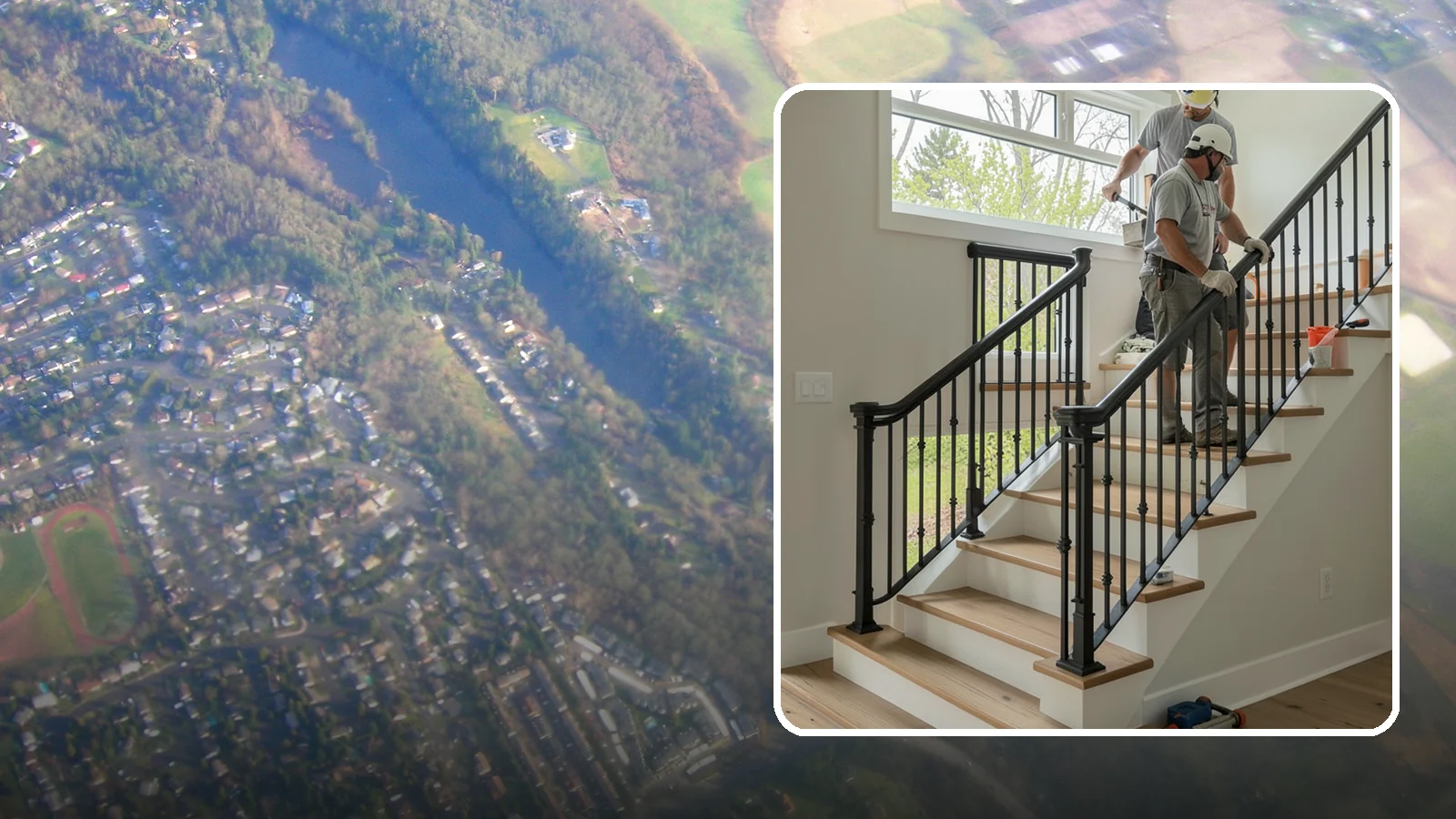 Iron Railing Installation in Algona, King County, WA - Wrought and welded iron railings that combine classic strength with custom detail.