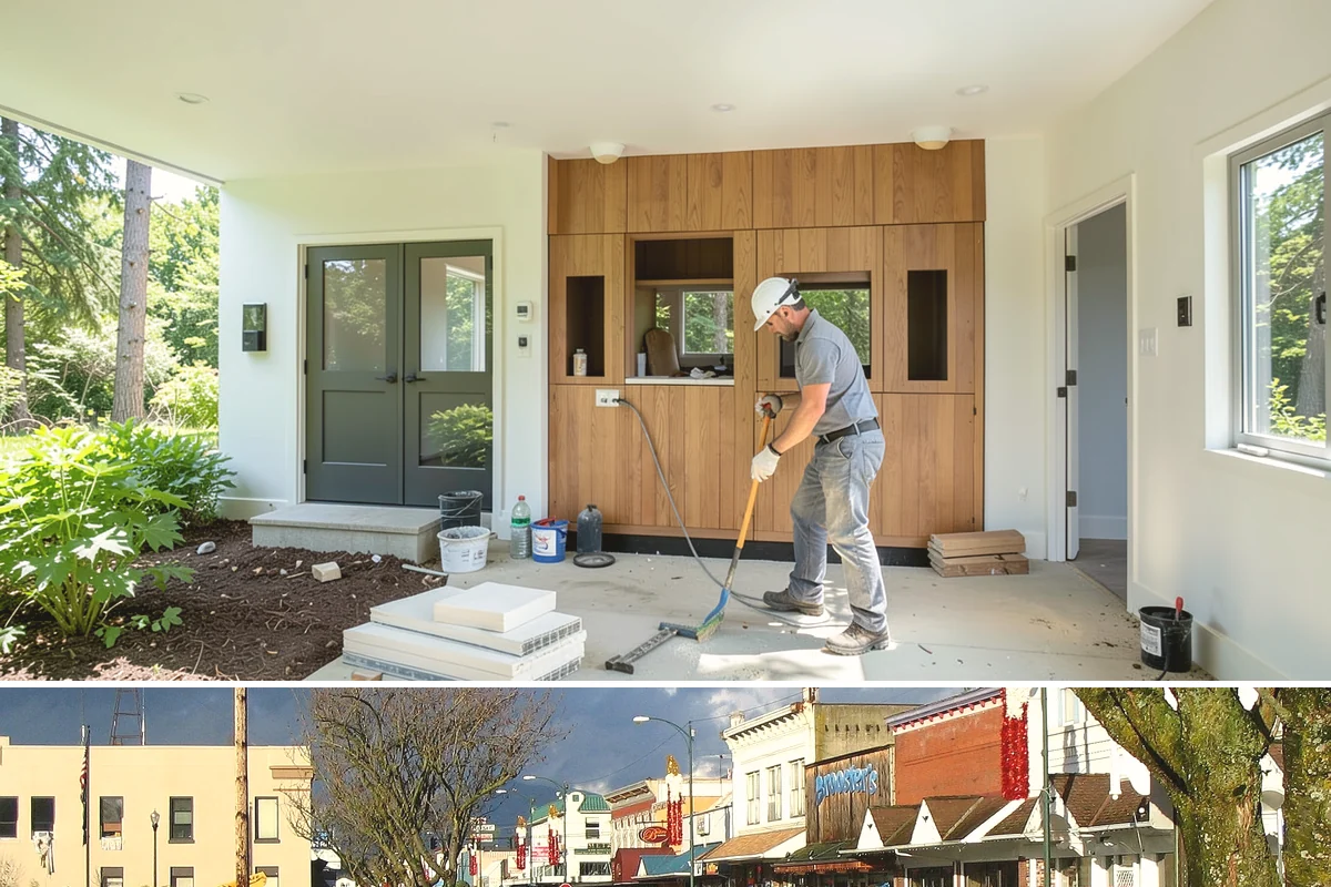 Iron Railing Installation in Arlington, Snohomish County, WA - Iron railing installation is an indoor project that can be scheduled comfortably in any season.