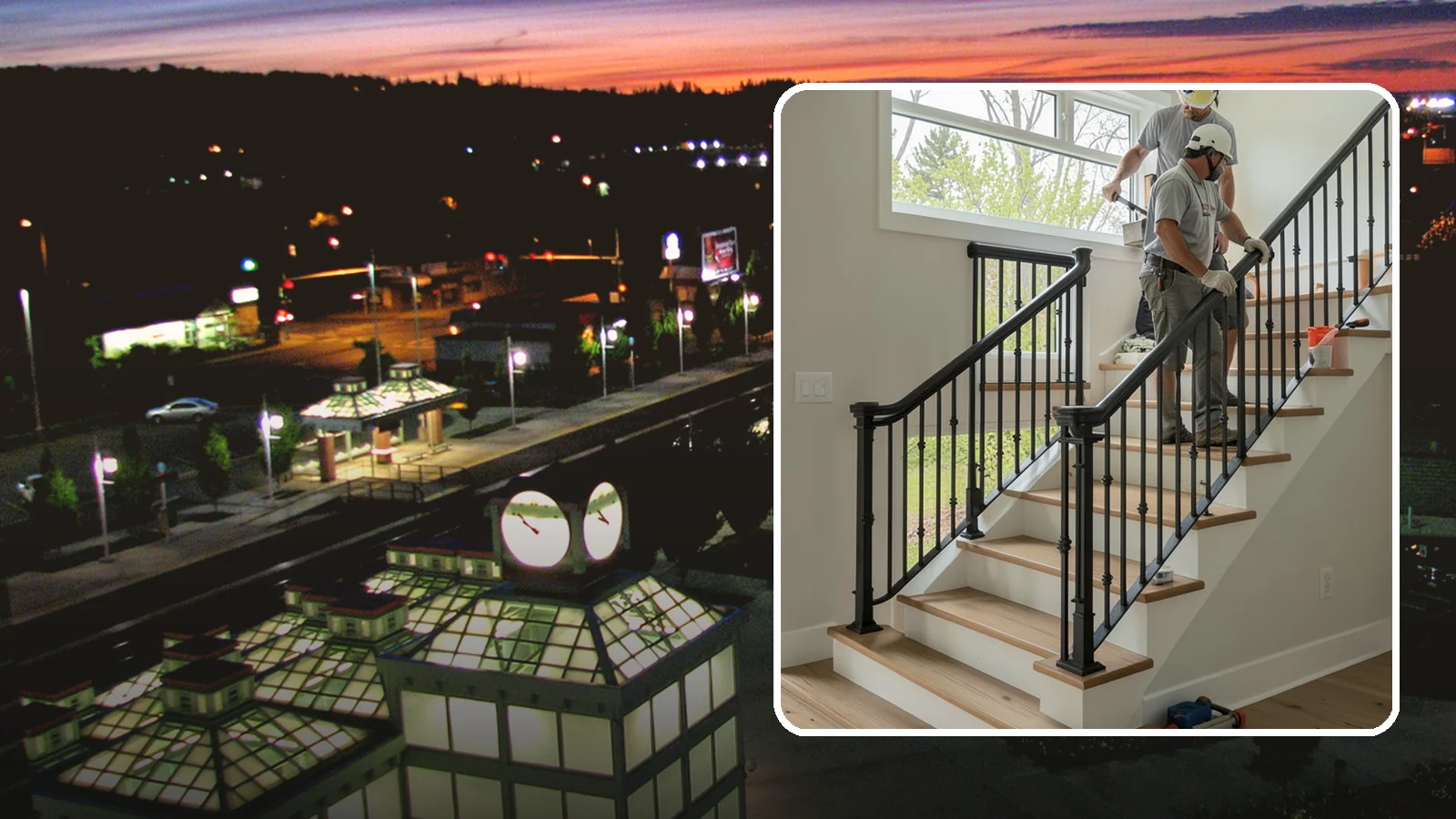 Iron Railing Installation in Auburn, King County, WA - Wrought and welded iron railings that combine classic strength with custom detail.