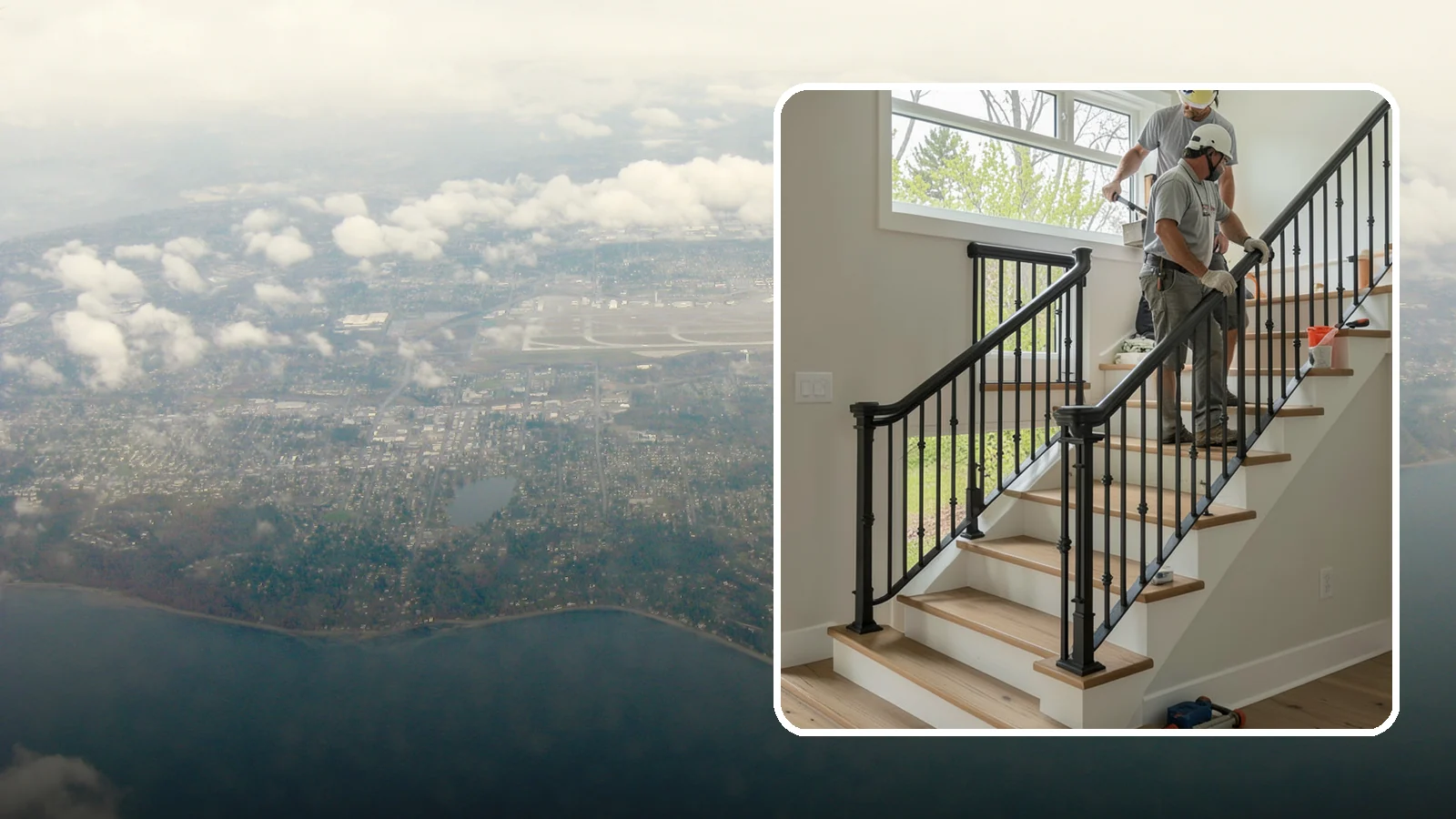 Iron Railing Installation in Burien, King County, WA - Wrought and welded iron railings that combine classic strength with custom detail.