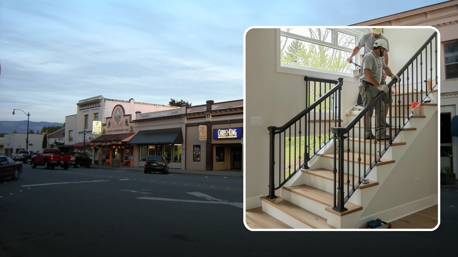 Iron Railing Installation in Burlington, Skagit County, WA - Wrought and welded iron railings that combine classic strength with custom detail.