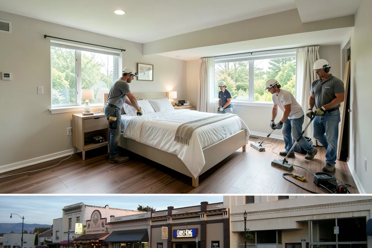 Iron Railing Installation in Burlington, Skagit County, WA - Iron railing installation is an indoor project that can be scheduled comfortably in any season.