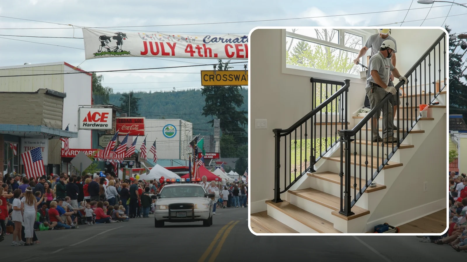 Iron Railing Installation in Carnation, King County, WA - Wrought and welded iron railings that combine classic strength with custom detail.
