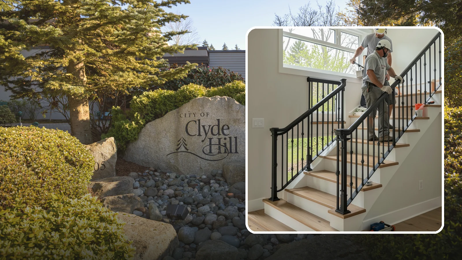 Iron Railing Installation in Clyde Hill, King County, WA - Wrought and welded iron railings that combine classic strength with custom detail.