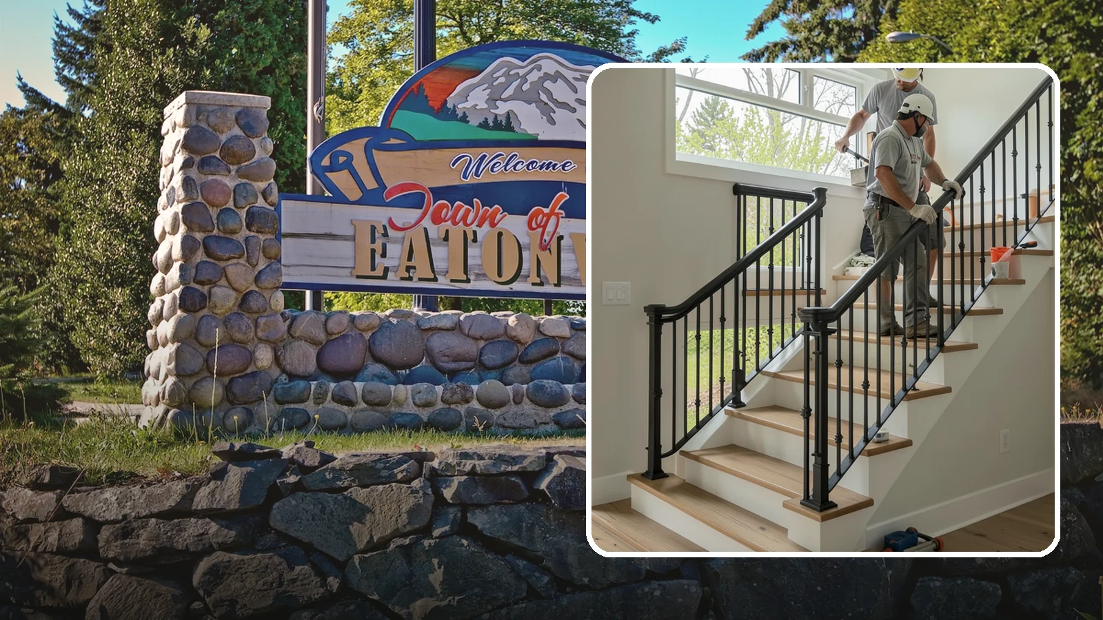 Iron Railing Installation in Eatonville, Pierce County, WA - Wrought and welded iron railings that combine classic strength with custom detail.