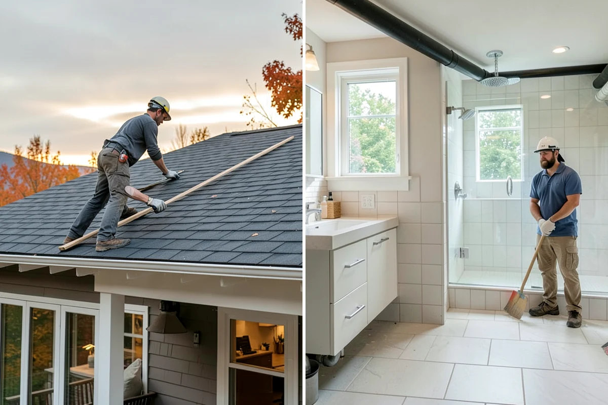 Iron Railing Installation in Gig Harbor, Pierce County, WA - Measure the stair and design the railing pattern