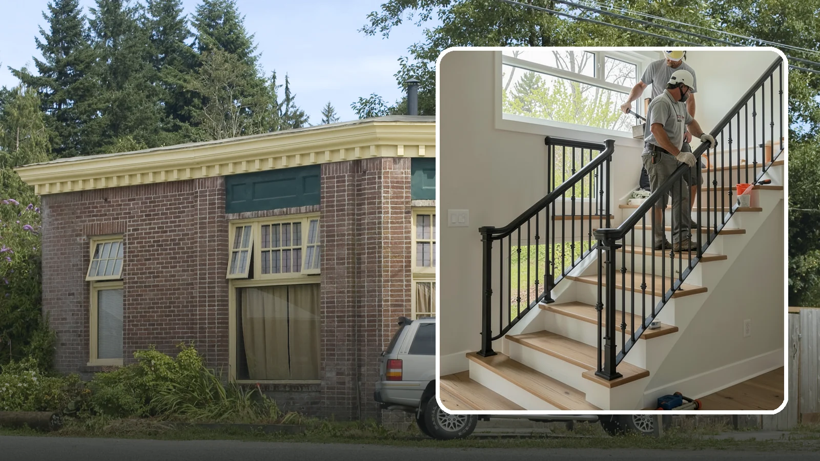 Iron Railing Installation in Hamilton, Skagit County, WA - Wrought and welded iron railings that combine classic strength with custom detail.