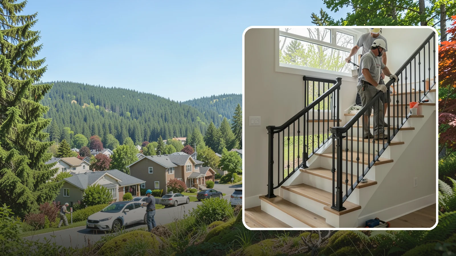 Iron Railing Installation in Index, Snohomish County, WA - Wrought and welded iron railings that combine classic strength with custom detail.