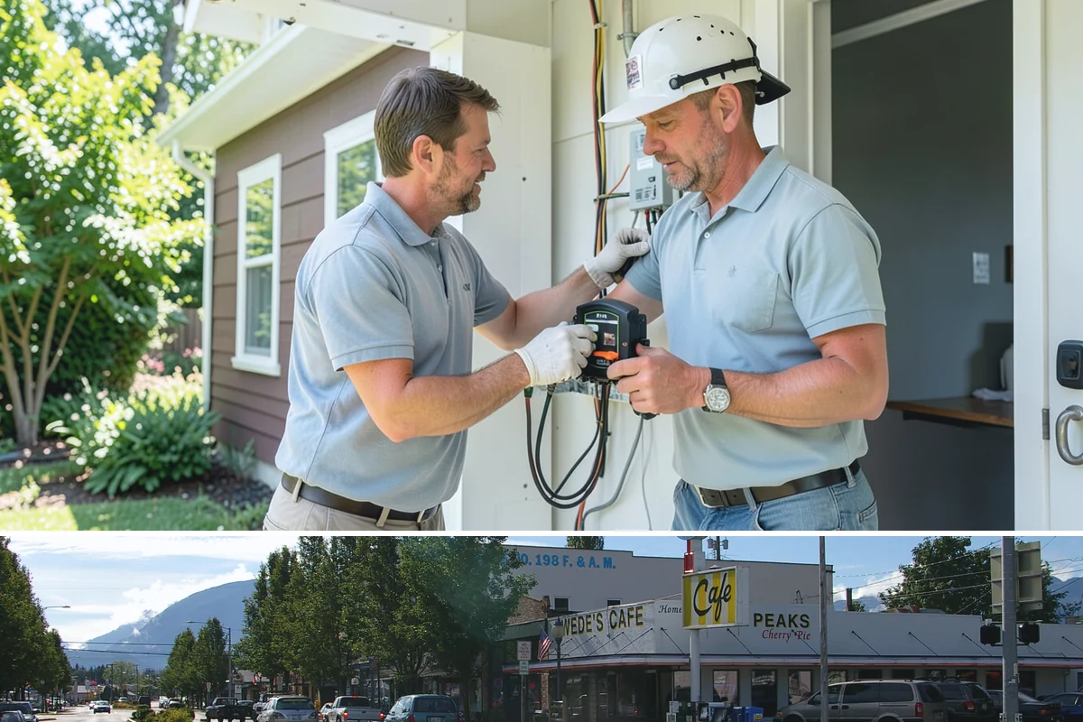 Iron Railing Installation in North Bend, King County, WA - Iron railing installation is an indoor project that can be scheduled comfortably in any season.