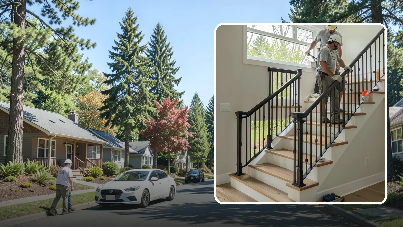 Iron Railing Installation in Orting, Pierce County, WA - Wrought and welded iron railings that combine classic strength with custom detail.