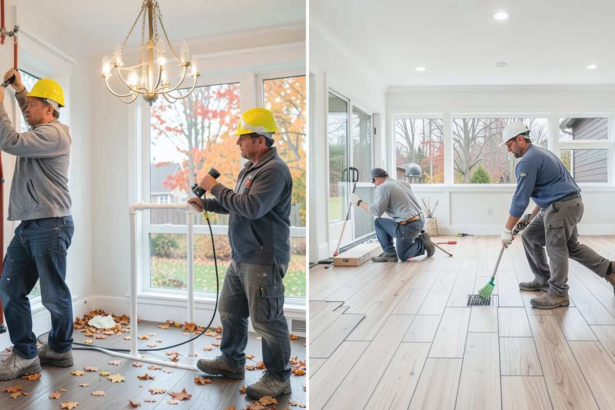 Iron Railing Installation in Roy, Pierce County, WA - Measure the stair and design the railing pattern