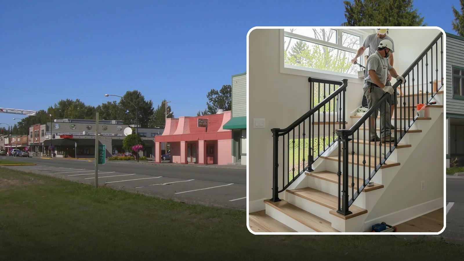 Iron Railing Installation in Snoqualmie, King County, WA - Wrought and welded iron railings that combine classic strength with custom detail.