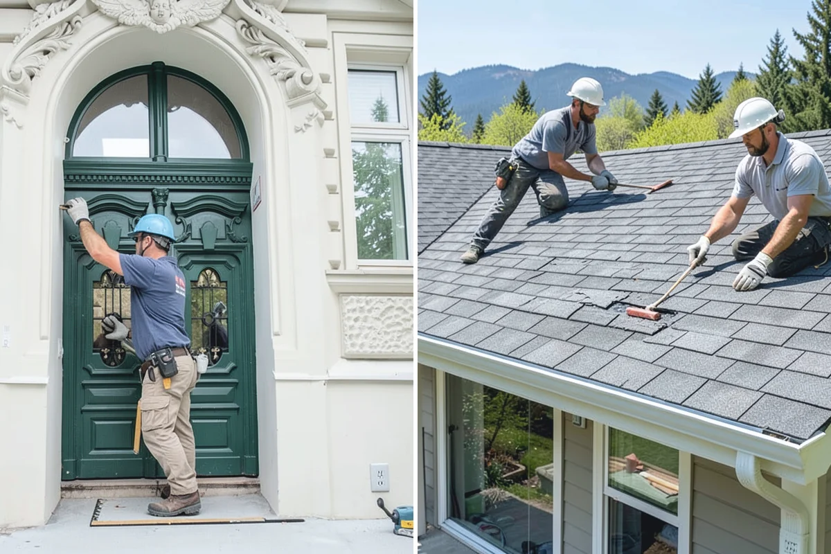 Iron Railing Installation in South Prairie, Pierce County, WA - Measure the stair and design the railing pattern