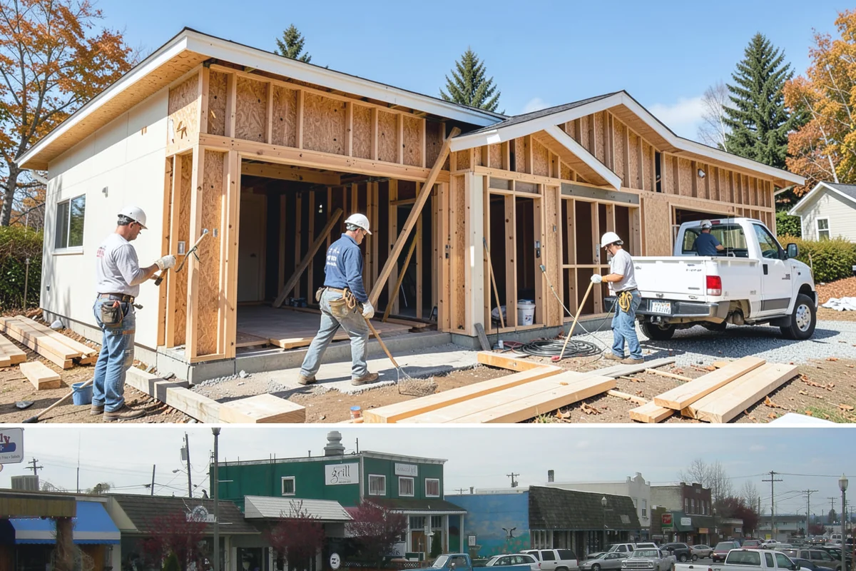Iron Railing Installation in Stanwood, Snohomish County, WA - Iron railing installation is an indoor project that can be scheduled comfortably in any season.
