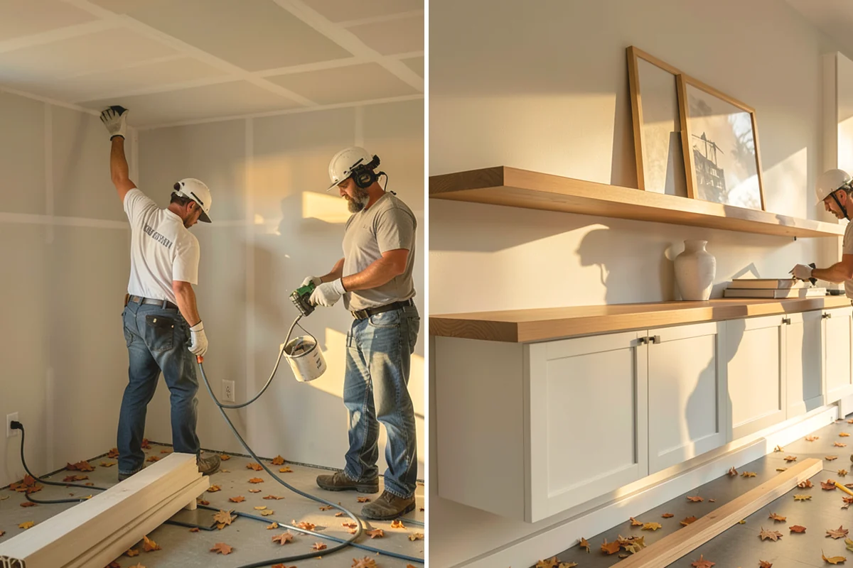 Iron Railing Installation in Steilacoom, Pierce County, WA - Measure the stair and design the railing pattern