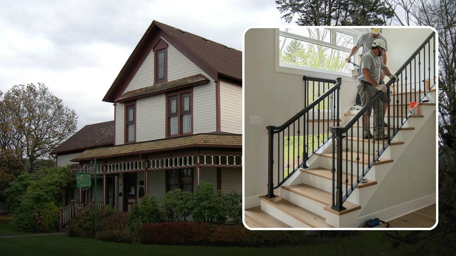Iron Railing Installation in Sumner, Pierce County, WA - Wrought and welded iron railings that combine classic strength with custom detail.