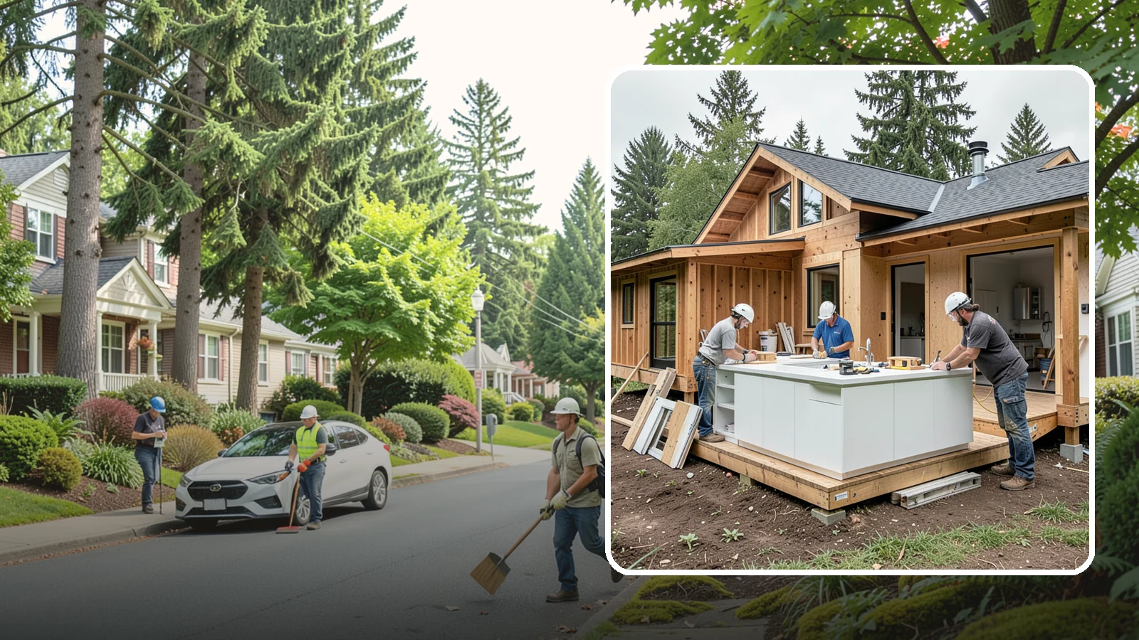Island Expansion in Beaux Arts Village, King County, WA - Enlarging your existing kitchen island to gain more prep surface, storage, or seating.