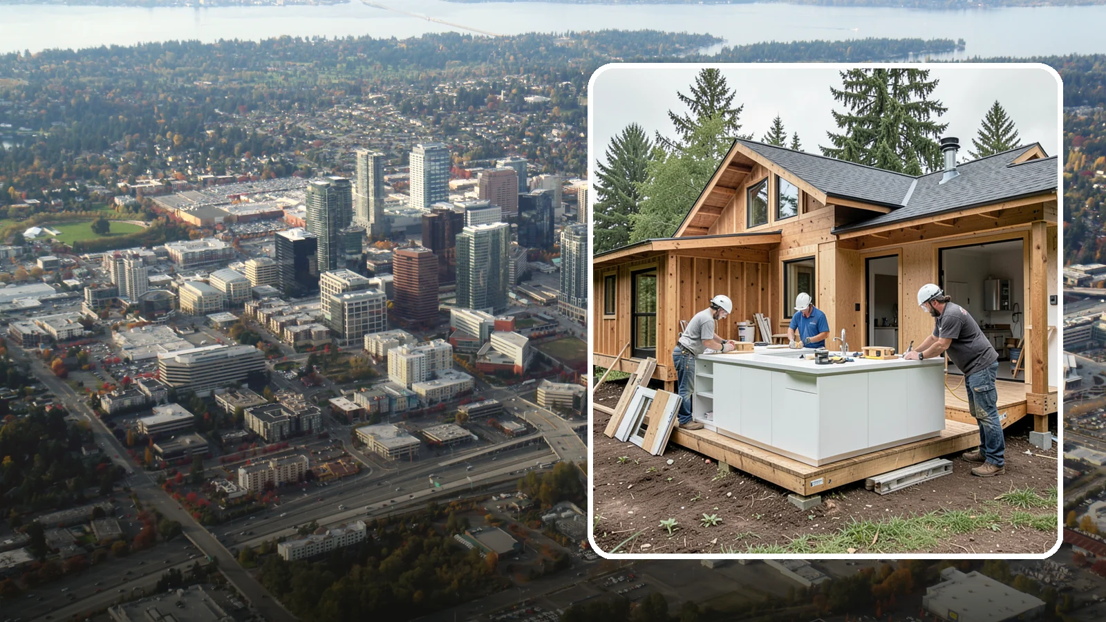 Island Expansion in Bellevue, King County, WA - Enlarging your existing kitchen island to gain more prep surface, storage, or seating.
