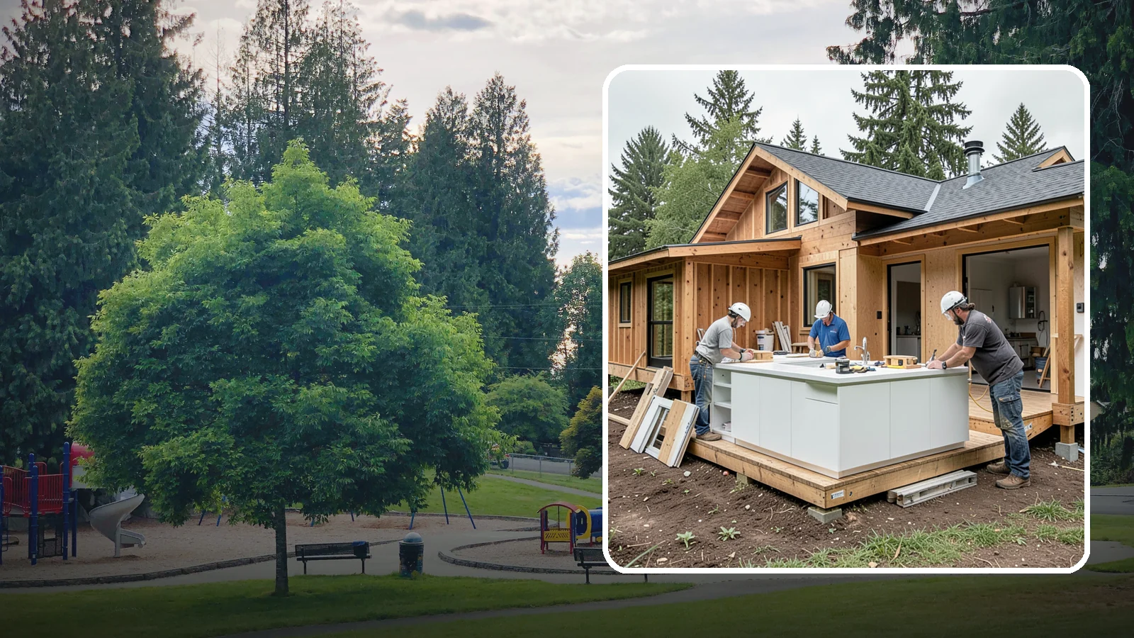 Island Expansion in Bonney Lake, Pierce County, WA - Enlarging your existing kitchen island to gain more prep surface, storage, or seating.