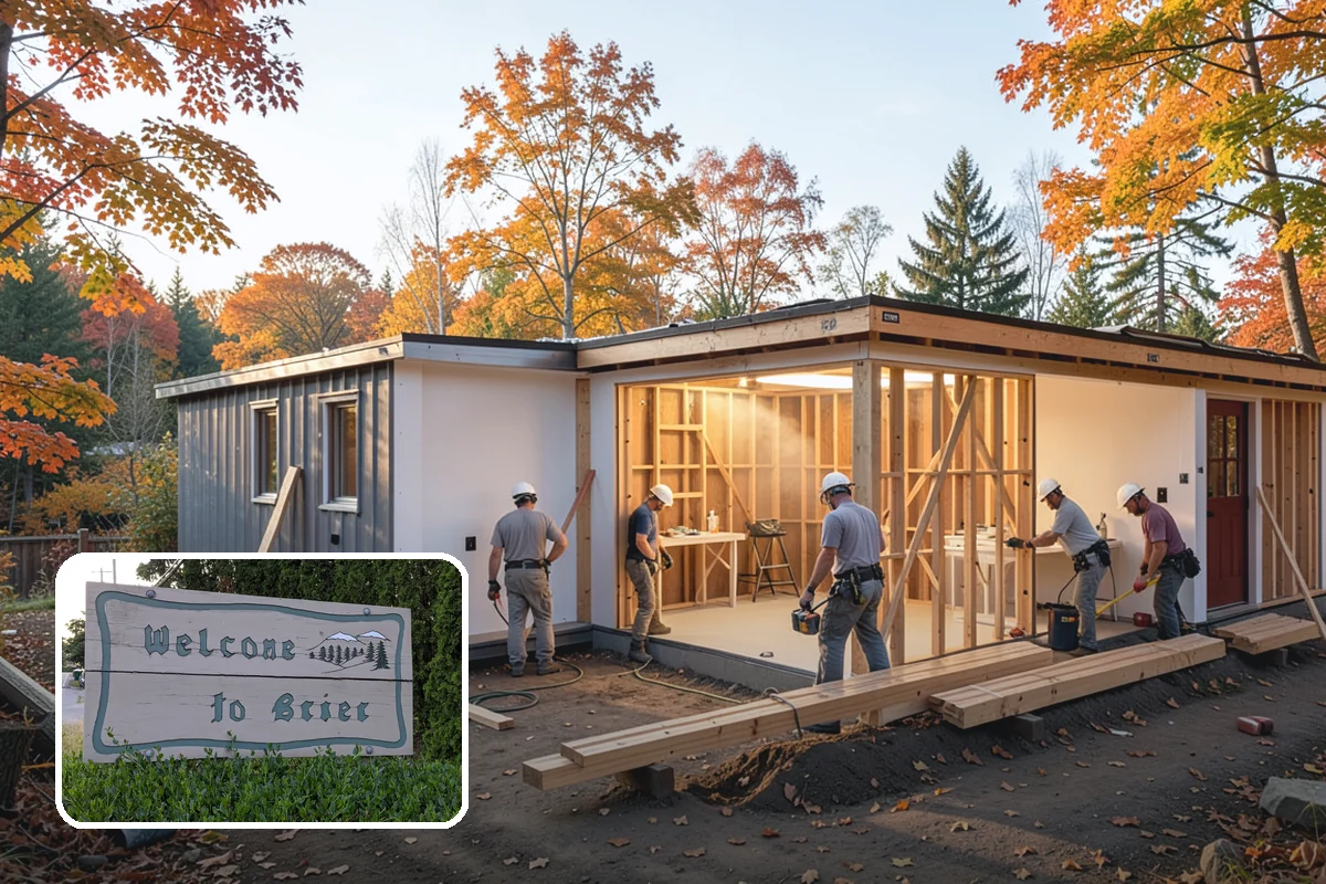 Island Expansion in Brier, Snohomish County, WA - More prep surface and storage capacity
