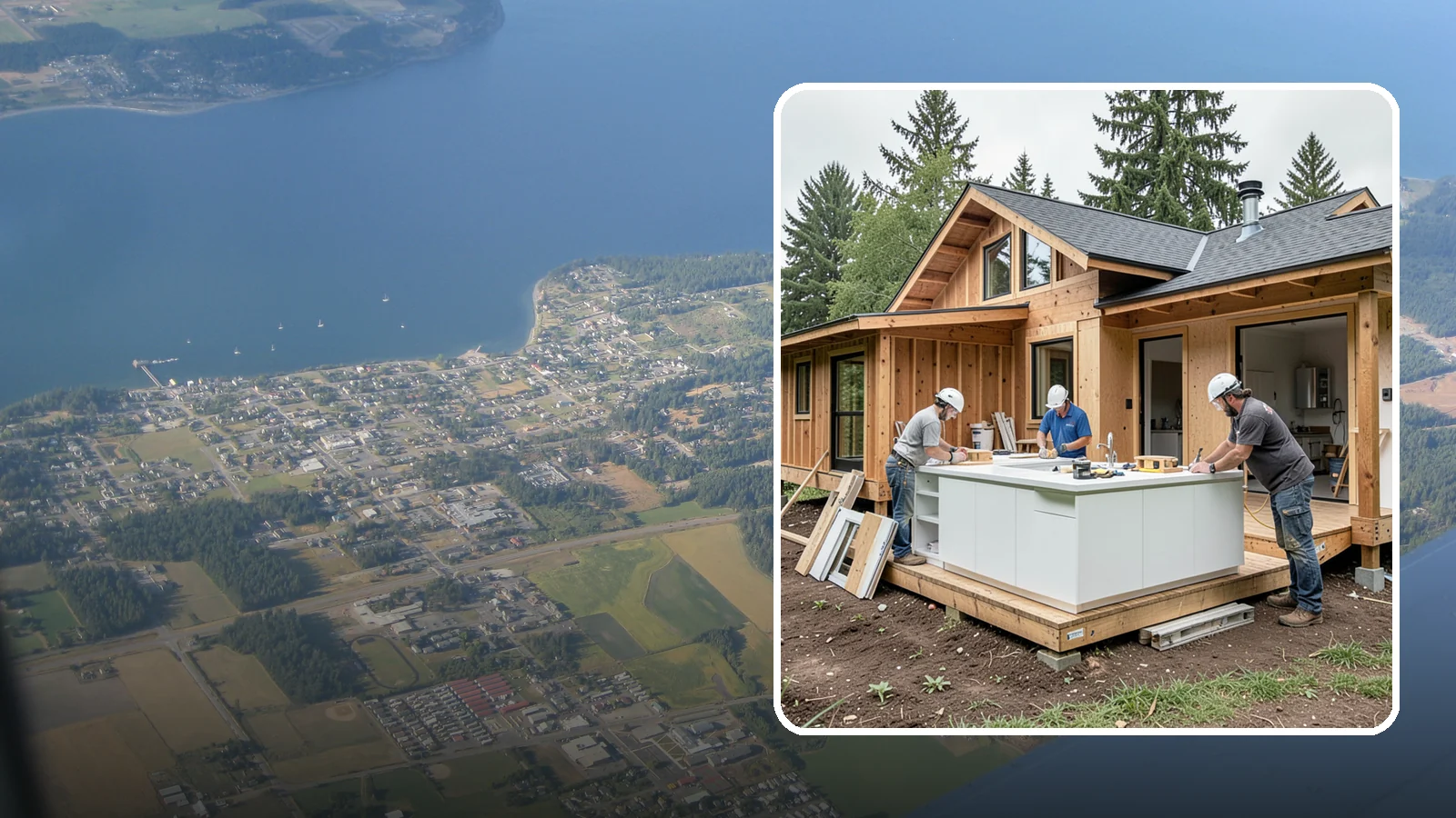 Island Expansion in Coupeville, Island County, WA - Enlarging your existing kitchen island to gain more prep surface, storage, or seating.