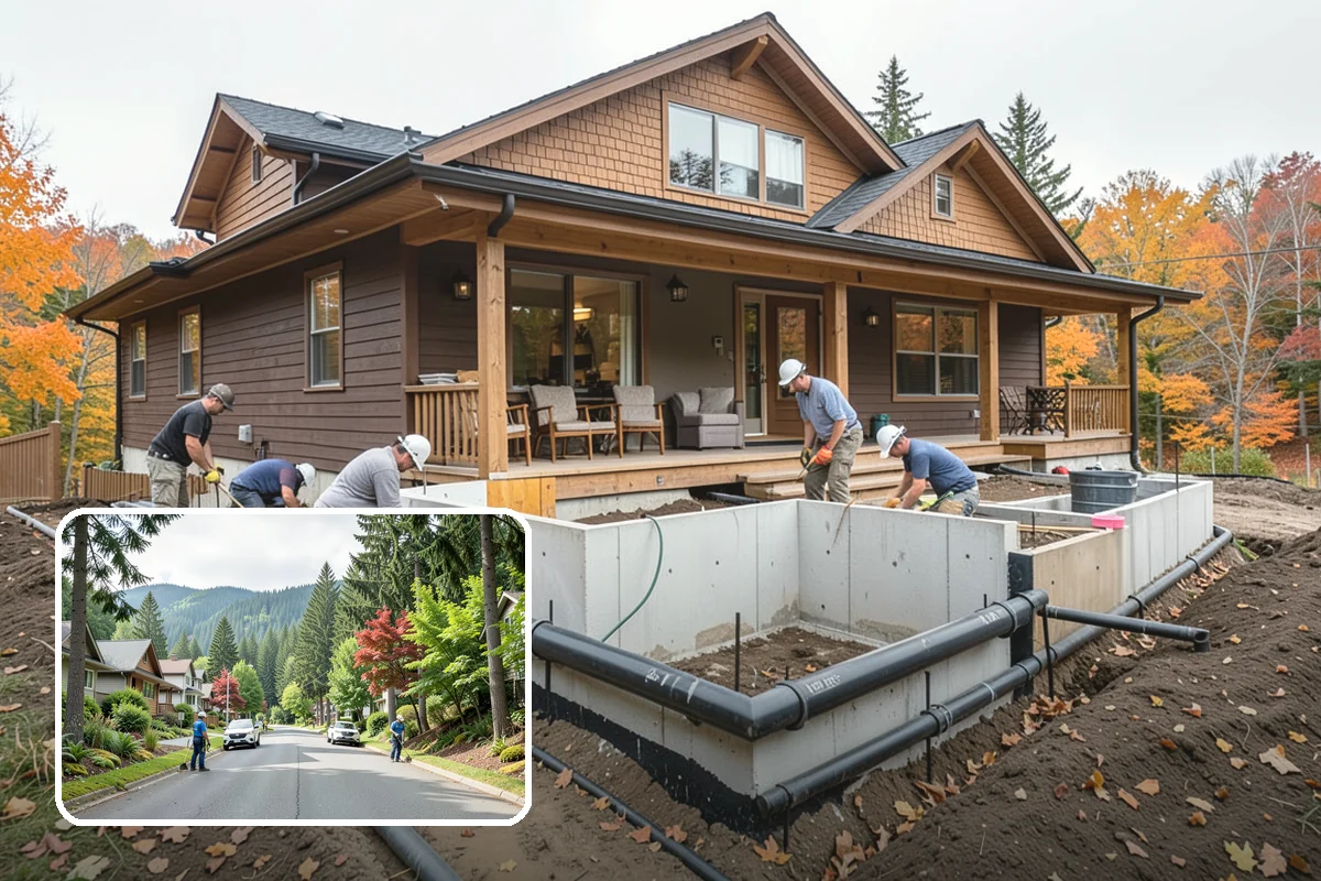 Island Expansion in Darrington, Snohomish County, WA - More prep surface and storage capacity