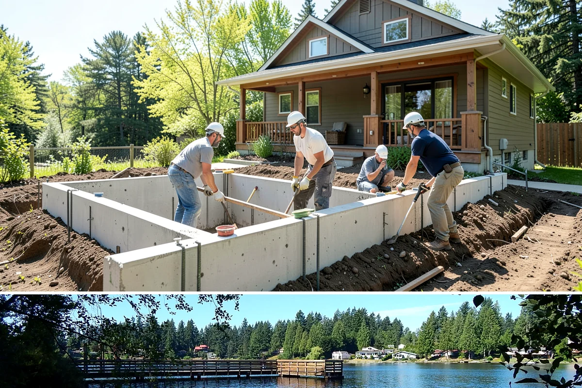 Island Expansion in Federal Way, King County, WA - Island expansions with utility work fit best during drier months when the kitchen is already open for other updates.