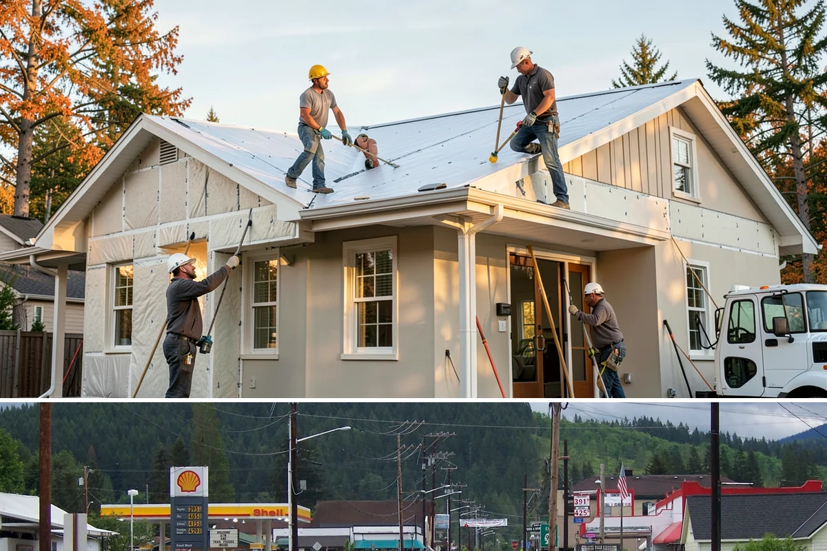 Island Expansion in Granite Falls, Snohomish County, WA - Island expansions with utility work fit best during drier months when the kitchen is already open for other updates.