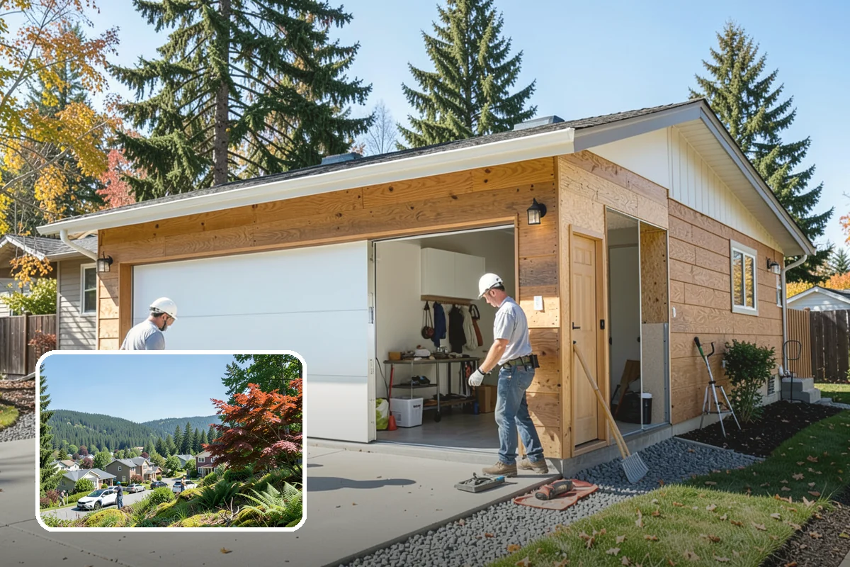 Island Expansion in Index, Snohomish County, WA - More prep surface and storage capacity