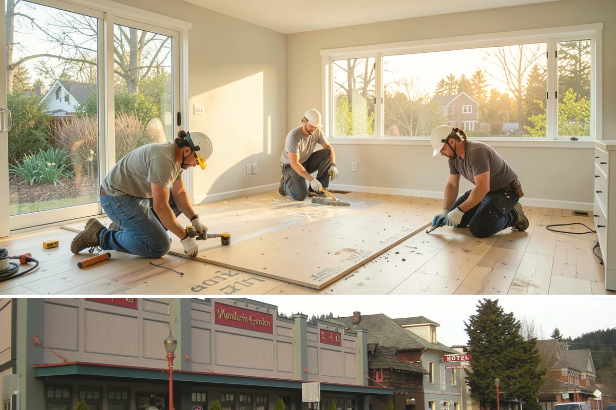 Island Expansion in Issaquah, King County, WA - Island expansions with utility work fit best during drier months when the kitchen is already open for other updates.