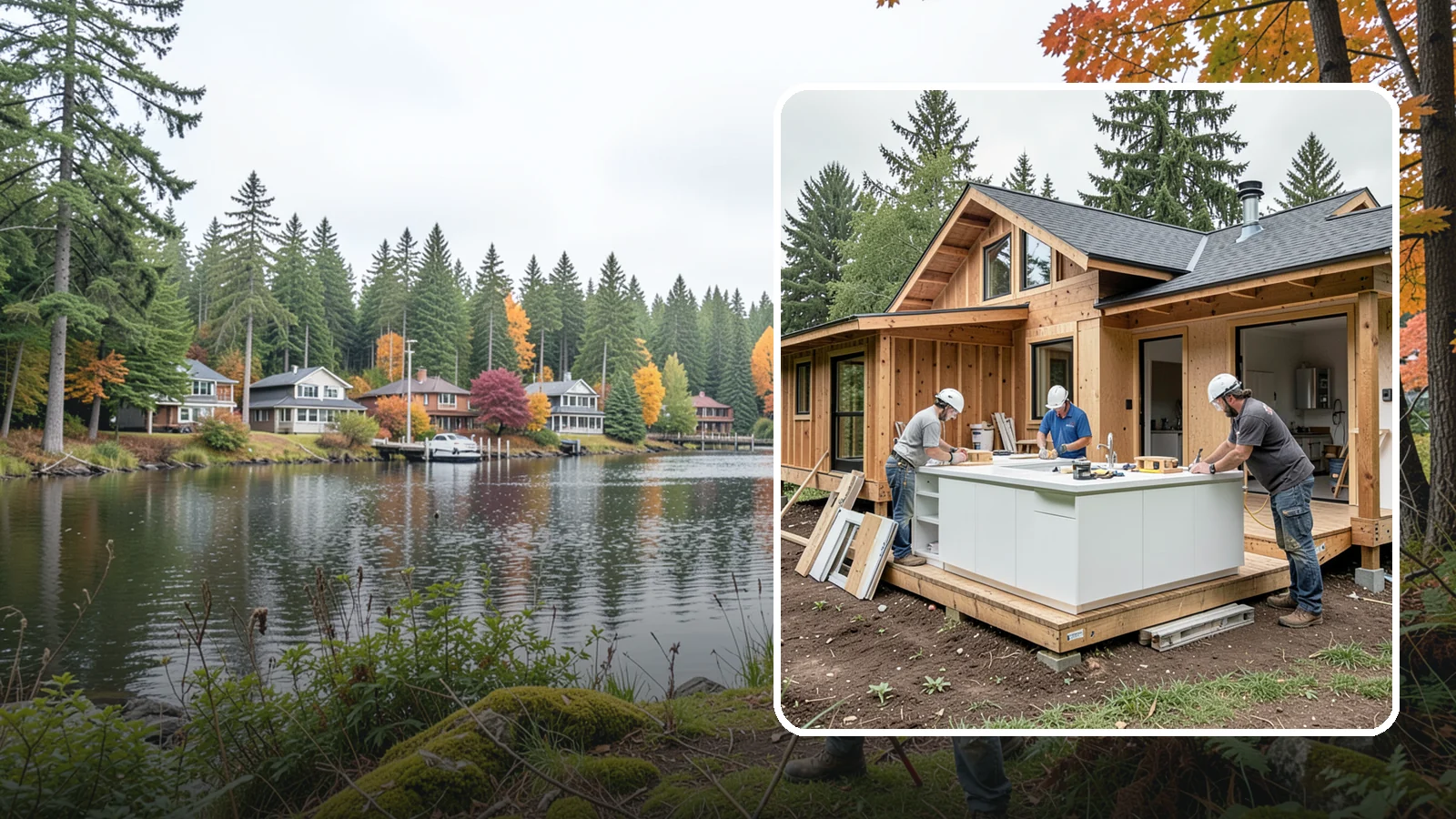 Island Expansion in La Conner, Skagit County, WA - Enlarging your existing kitchen island to gain more prep surface, storage, or seating.