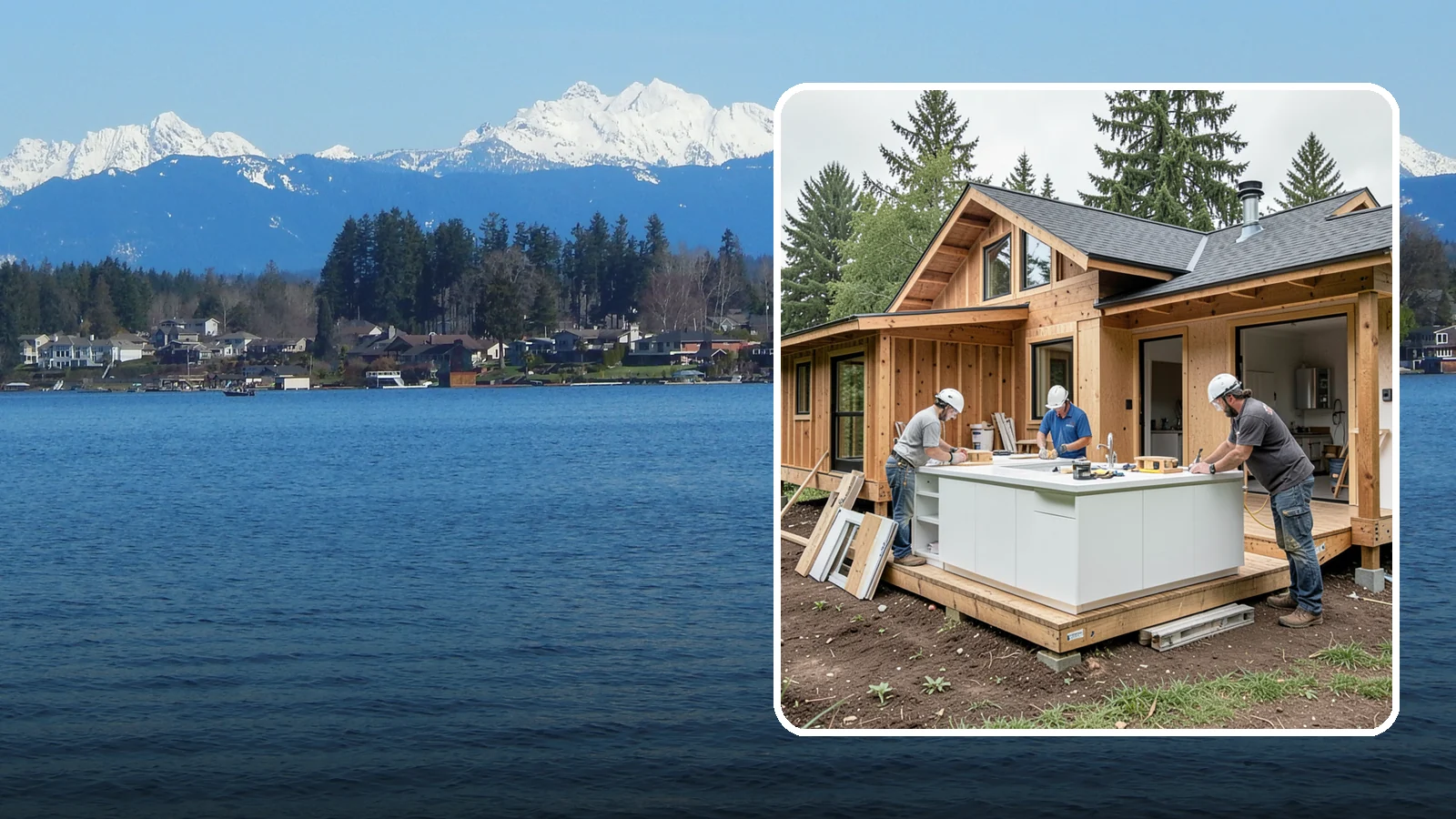 Island Expansion in Lake Stevens, Snohomish County, WA - Enlarging your existing kitchen island to gain more prep surface, storage, or seating.