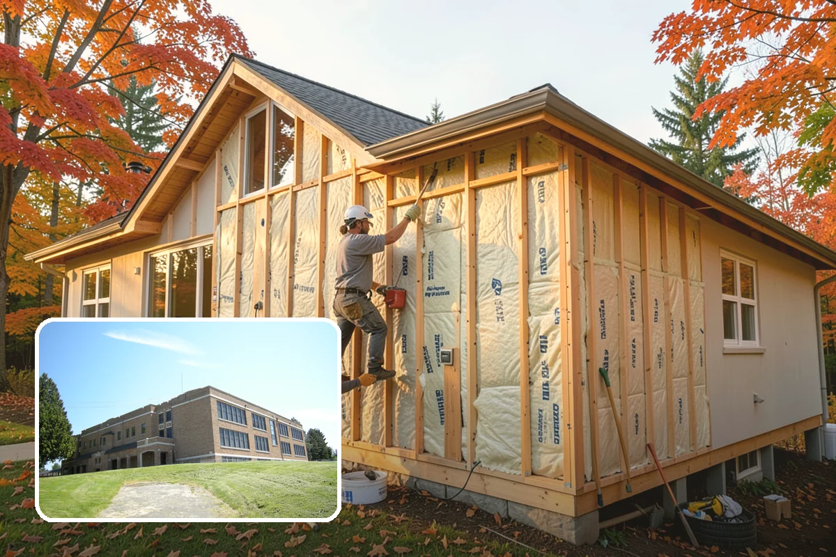 Island Expansion in Maple Valley, King County, WA - More prep surface and storage capacity