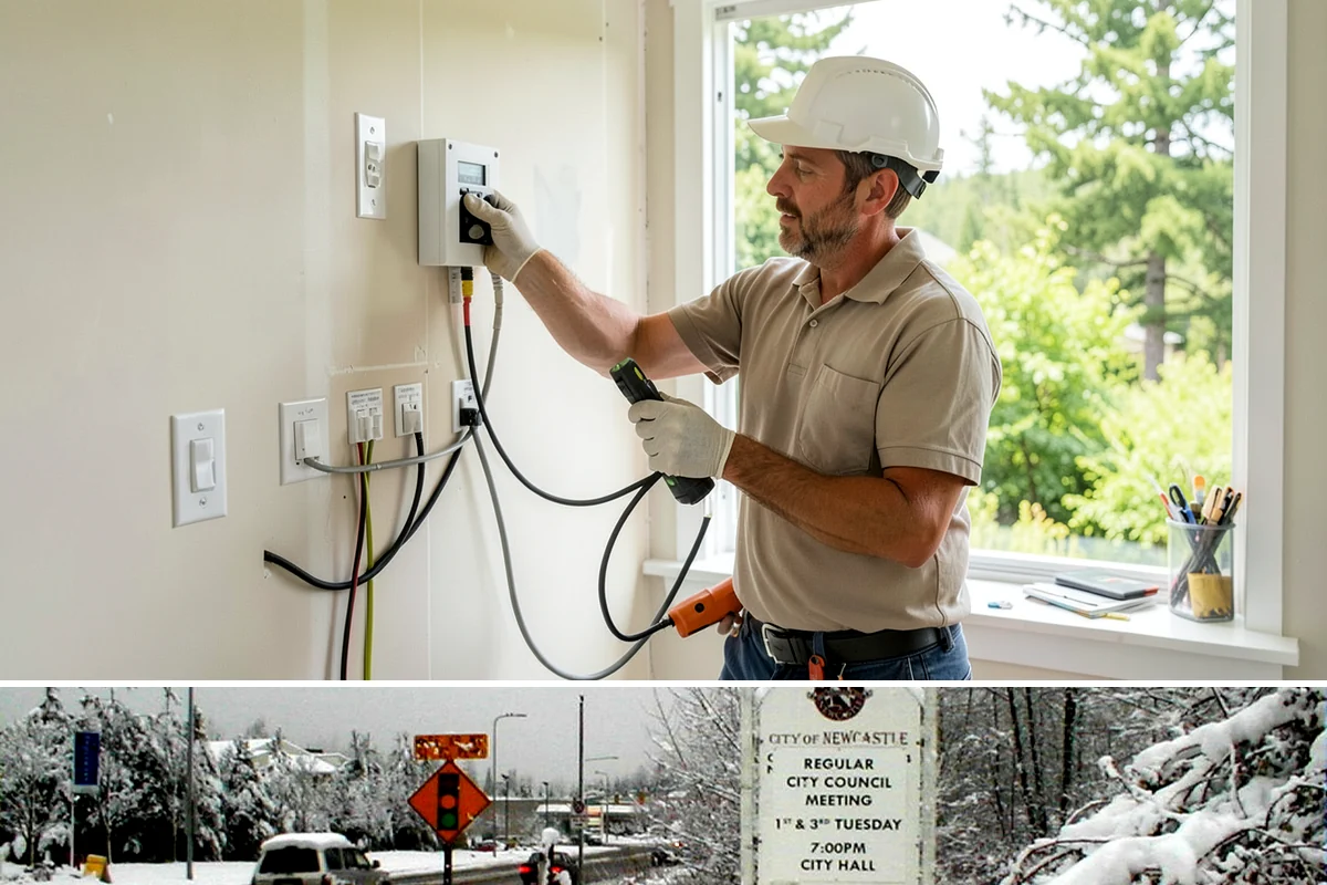 Island Expansion in Newcastle, King County, WA - Island expansions with utility work fit best during drier months when the kitchen is already open for other updates.