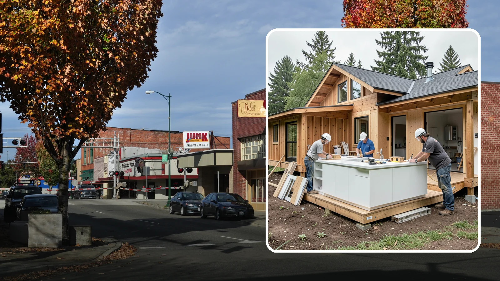 Island Expansion in Puyallup, Pierce County, WA - Enlarging your existing kitchen island to gain more prep surface, storage, or seating.