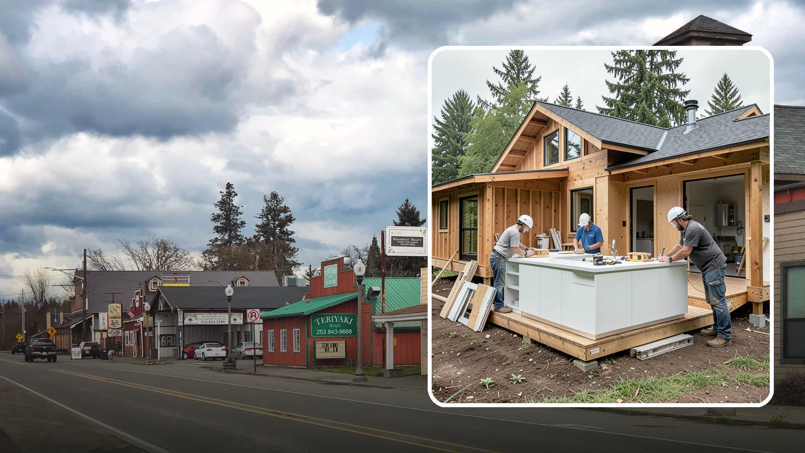 Island Expansion in Roy, Pierce County, WA - Enlarging your existing kitchen island to gain more prep surface, storage, or seating.