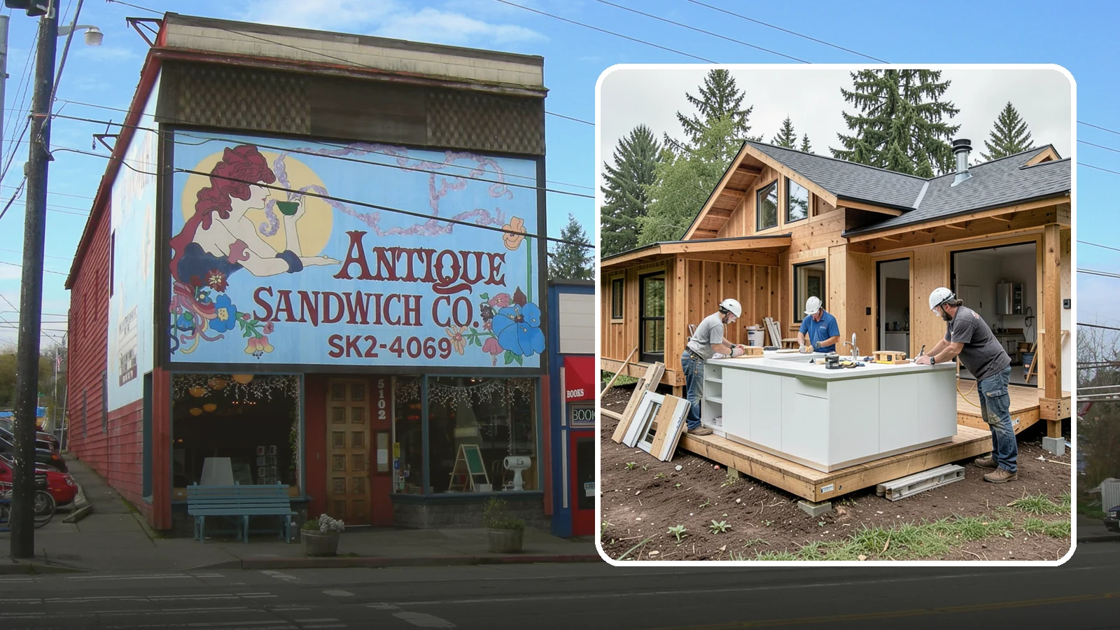 Island Expansion in Ruston, Pierce County, WA - Enlarging your existing kitchen island to gain more prep surface, storage, or seating.