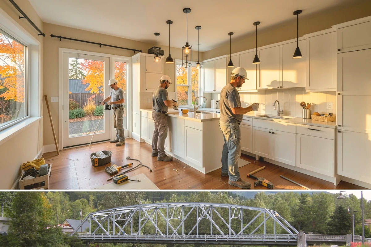 Island Expansion in Skykomish, King County, WA - Island expansions with utility work fit best during drier months when the kitchen is already open for other updates.