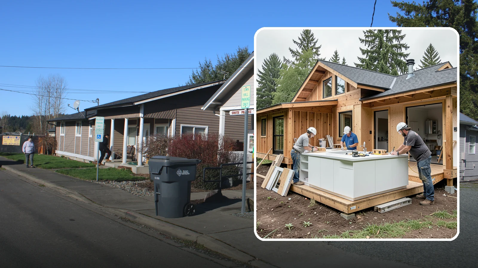 Island Expansion in South Prairie, Pierce County, WA - Enlarging your existing kitchen island to gain more prep surface, storage, or seating.