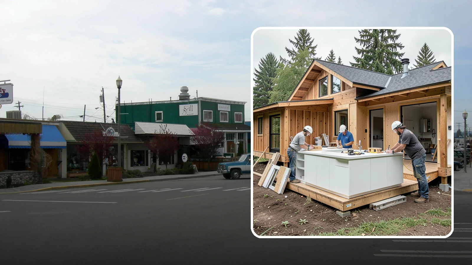 Island Expansion in Stanwood, Snohomish County, WA - Enlarging your existing kitchen island to gain more prep surface, storage, or seating.