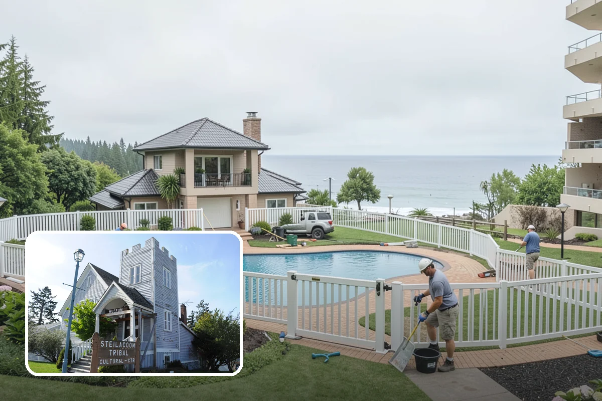 Island Expansion in Steilacoom, Pierce County, WA - More prep surface and storage capacity