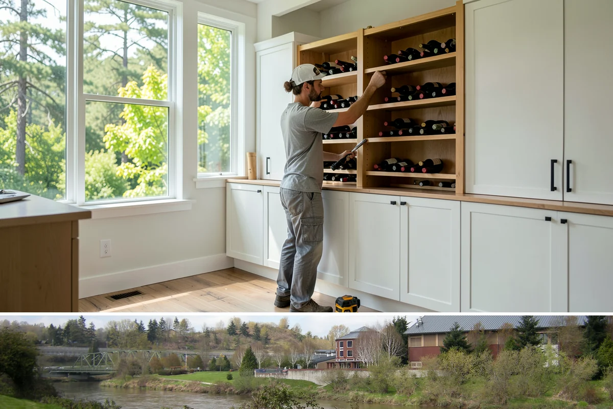 Island Expansion in Tukwila, King County, WA - Island expansions with utility work fit best during drier months when the kitchen is already open for other updates.