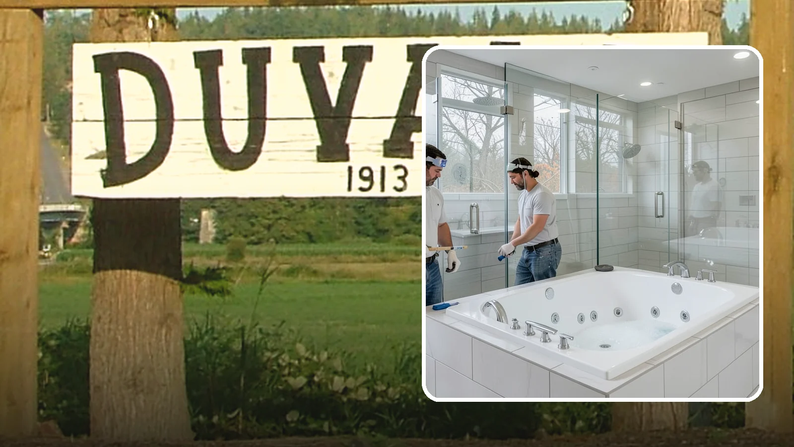 Jacuzzi Tub Installation in Duvall, King County, WA - A jacuzzi tub installation brings therapeutic jetted comfort into your bathroom.