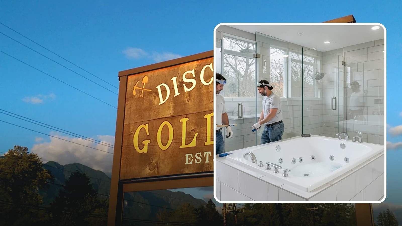 Jacuzzi Tub Installation in Gold Bar, Snohomish County, WA - A jacuzzi tub installation brings therapeutic jetted comfort into your bathroom.