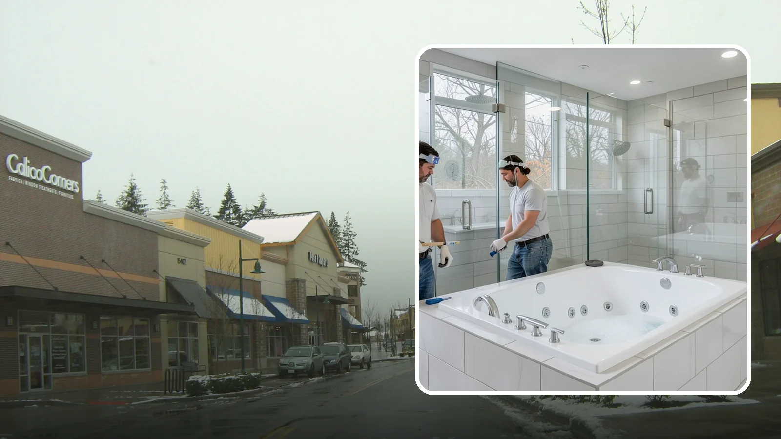 Jacuzzi Tub Installation in Mill Creek, Snohomish County, WA - A jacuzzi tub installation brings therapeutic jetted comfort into your bathroom.