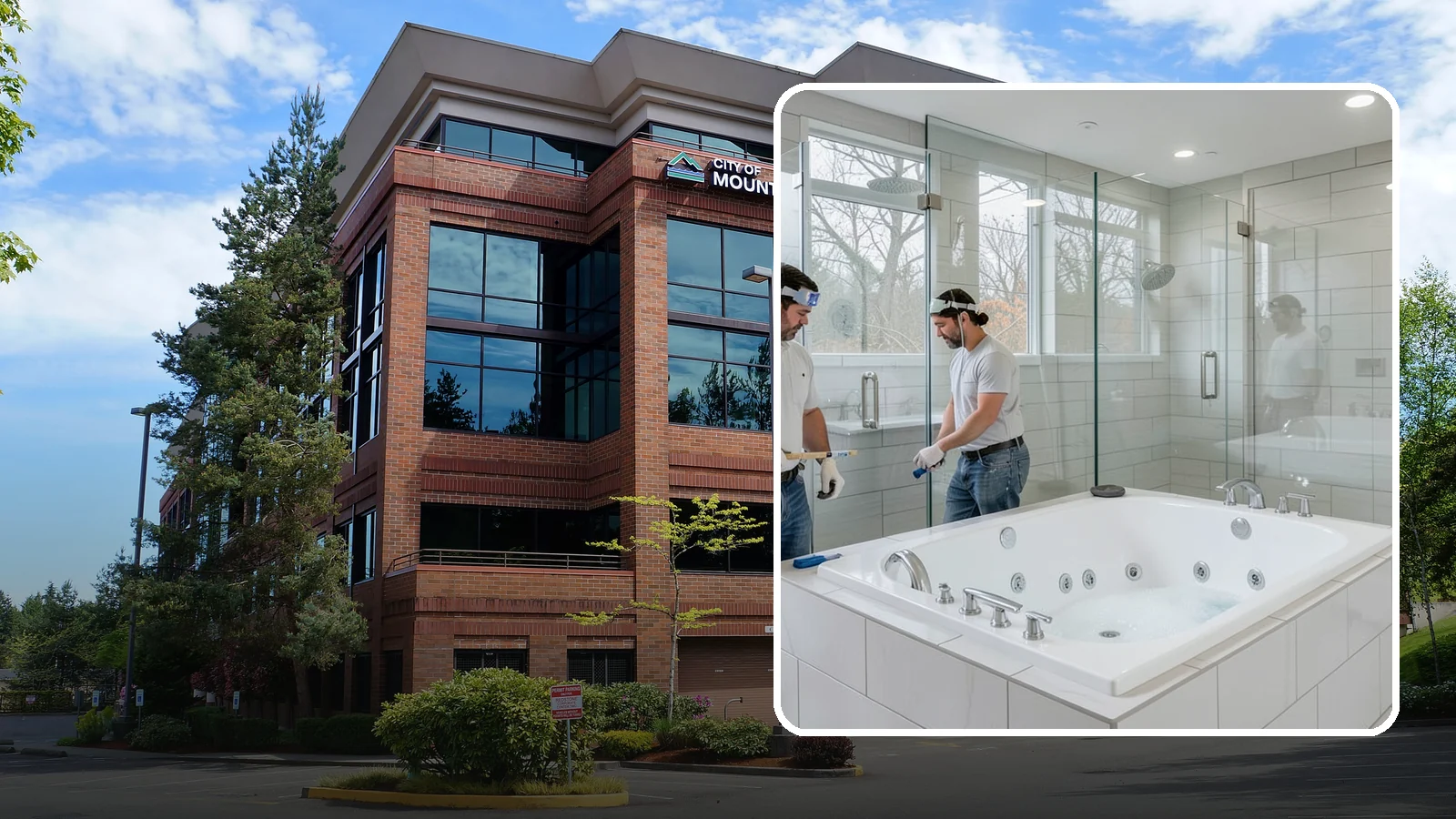 Jacuzzi Tub Installation in Mountlake Terrace, Snohomish County, WA - A jacuzzi tub installation brings therapeutic jetted comfort into your bathroom.