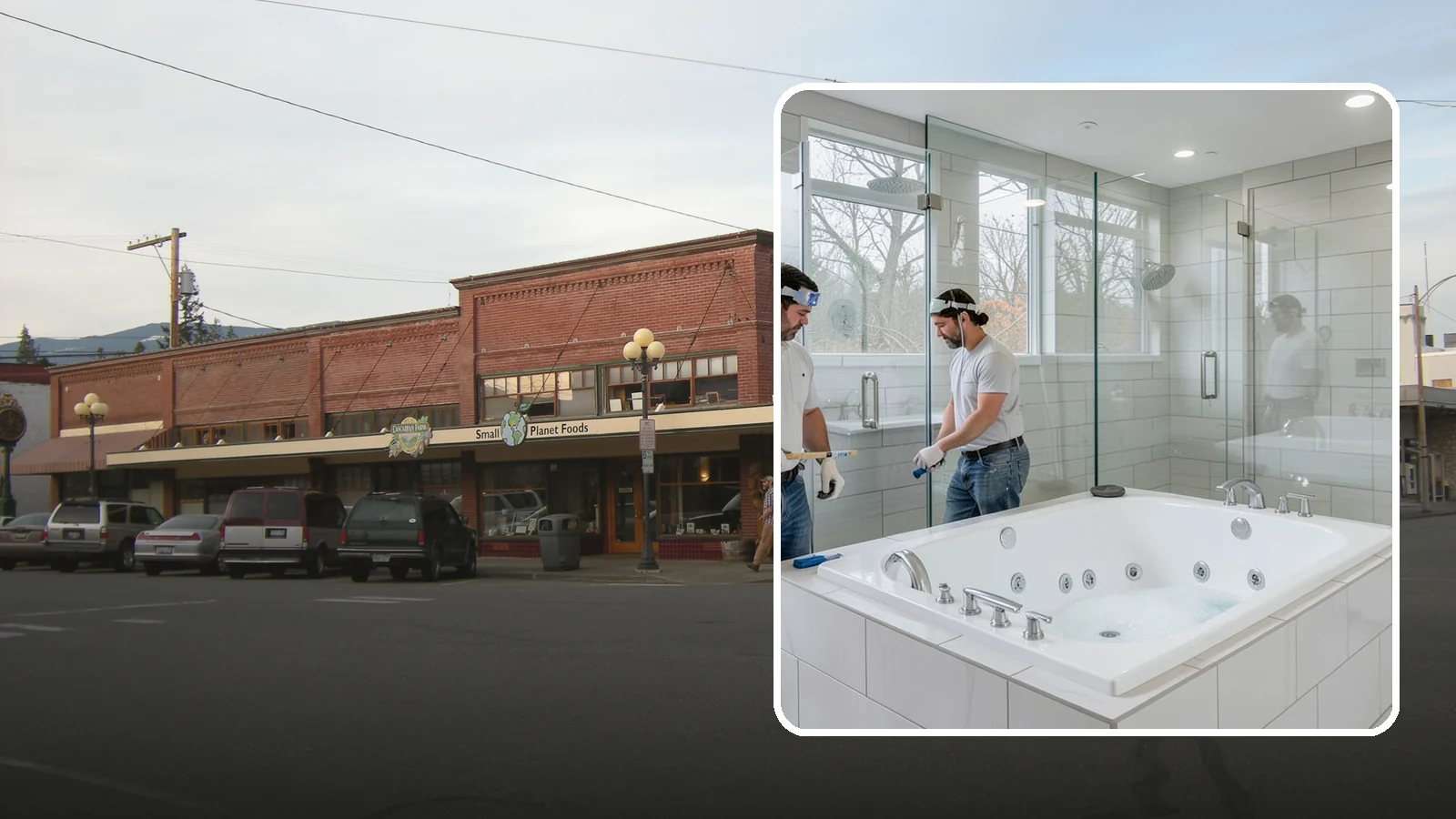 Jacuzzi Tub Installation in Sedro-Woolley, Skagit County, WA - A jacuzzi tub installation brings therapeutic jetted comfort into your bathroom.
